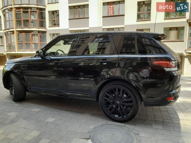 Чорний Ленд Ровер Range Rover Sport, об'ємом двигуна 5 л та пробігом 144 тис. км за 36999 $, фото 6 на Automoto.ua