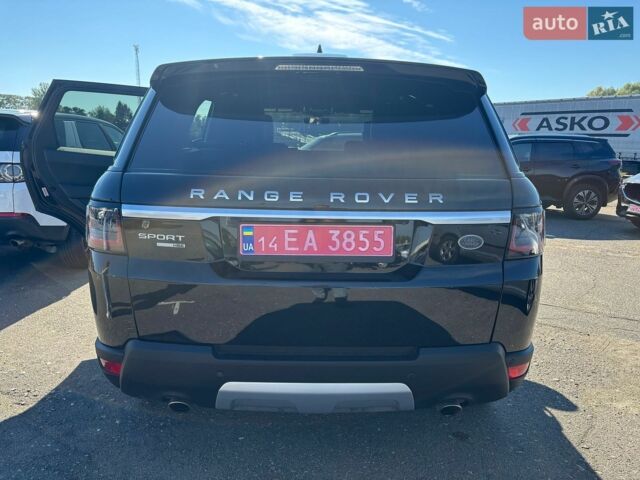 Чорний Ленд Ровер Range Rover Sport, об'ємом двигуна 3 л та пробігом 131 тис. км за 26200 $, фото 7 на Automoto.ua