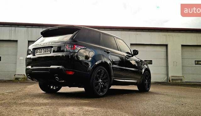 Чорний Ленд Ровер Range Rover Sport, об'ємом двигуна 2.99 л та пробігом 193 тис. км за 33700 $, фото 4 на Automoto.ua