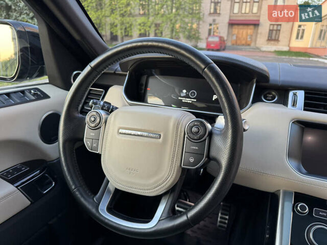 Чорний Ленд Ровер Range Rover Sport, об'ємом двигуна 2.99 л та пробігом 85 тис. км за 33500 $, фото 28 на Automoto.ua
