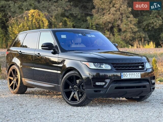 Чорний Ленд Ровер Range Rover Sport, об'ємом двигуна 3 л та пробігом 169 тис. км за 28500 $, фото 5 на Automoto.ua