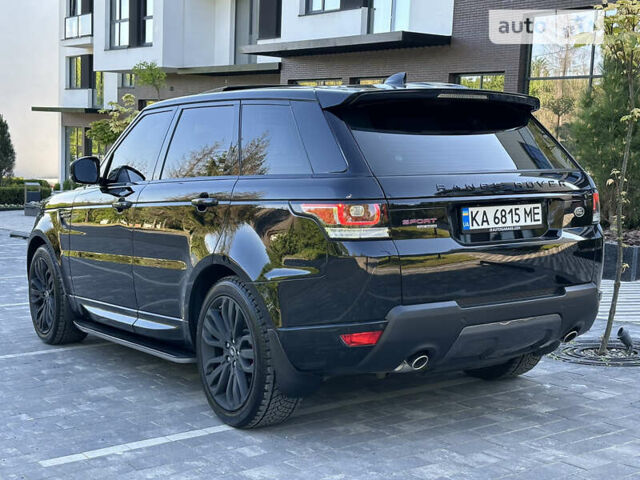 Чорний Ленд Ровер Range Rover Sport, об'ємом двигуна 3 л та пробігом 118 тис. км за 45500 $, фото 6 на Automoto.ua