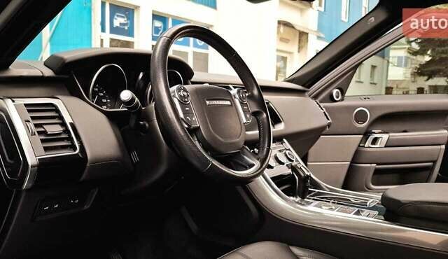Чорний Ленд Ровер Range Rover Sport, об'ємом двигуна 2.99 л та пробігом 193 тис. км за 33700 $, фото 11 на Automoto.ua