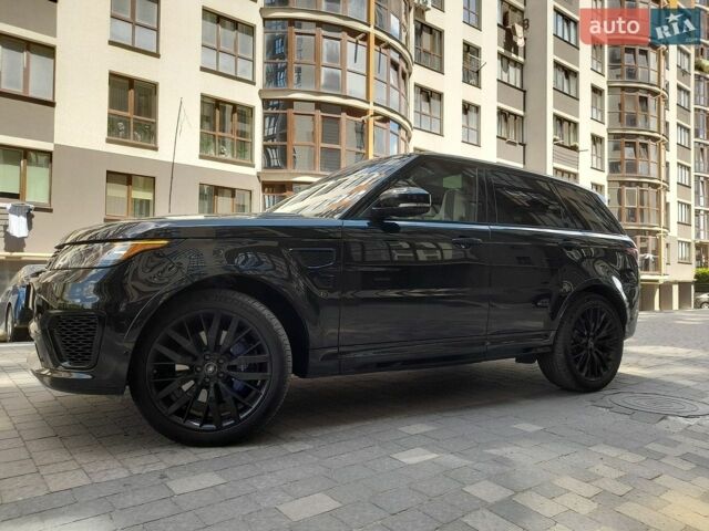 Чорний Ленд Ровер Range Rover Sport, об'ємом двигуна 5 л та пробігом 144 тис. км за 36999 $, фото 4 на Automoto.ua