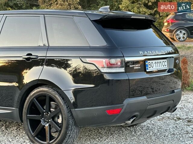 Чорний Ленд Ровер Range Rover Sport, об'ємом двигуна 3 л та пробігом 169 тис. км за 28500 $, фото 19 на Automoto.ua
