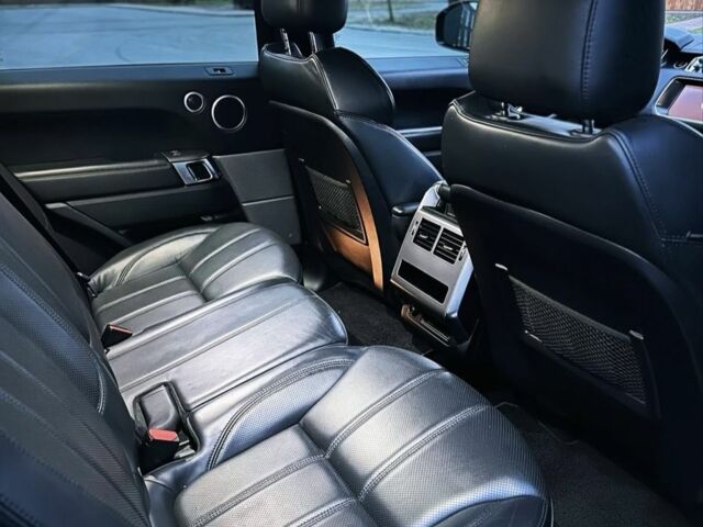 Черный Ленд Ровер Рендж Ровер Спорт, объемом двигателя 3 л и пробегом 95 тыс. км за 33500 $, фото 7 на Automoto.ua