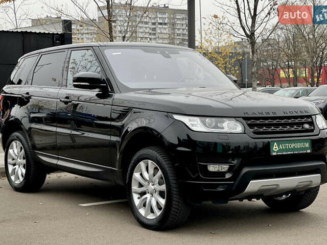 Чорний Ленд Ровер Range Rover Sport, об'ємом двигуна 3 л та пробігом 143 тис. км за 35500 $, фото 3 на Automoto.ua
