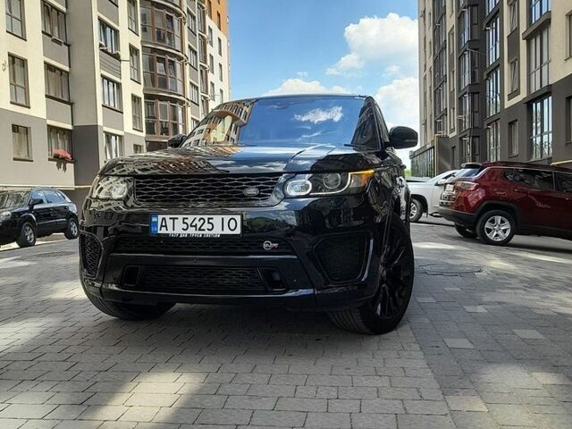 Чорний Ленд Ровер Range Rover Sport, об'ємом двигуна 5 л та пробігом 144 тис. км за 36999 $, фото 1 на Automoto.ua