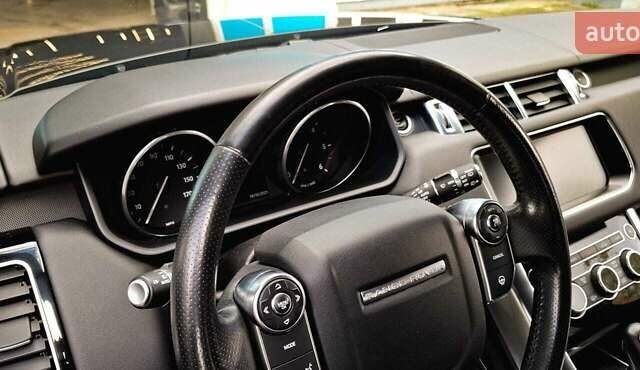 Чорний Ленд Ровер Range Rover Sport, об'ємом двигуна 2.99 л та пробігом 193 тис. км за 33700 $, фото 13 на Automoto.ua