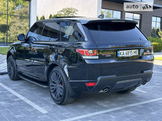 Чорний Ленд Ровер Range Rover Sport, об'ємом двигуна 3 л та пробігом 118 тис. км за 45500 $, фото 12 на Automoto.ua