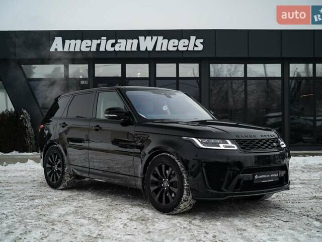 Чорний Ленд Ровер Range Rover Sport, об'ємом двигуна 2.99 л та пробігом 145 тис. км за 34900 $, фото 2 на Automoto.ua
