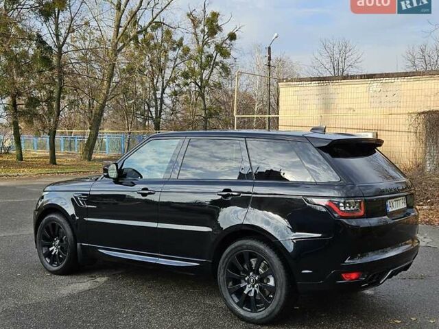 Черный Ленд Ровер Рендж Ровер Спорт, объемом двигателя 2.99 л и пробегом 145 тыс. км за 31500 $, фото 5 на Automoto.ua
