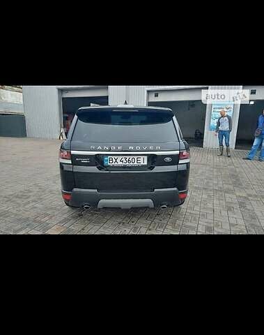 Чорний Ленд Ровер Range Rover Sport, об'ємом двигуна 3 л та пробігом 80 тис. км за 49500 $, фото 5 на Automoto.ua