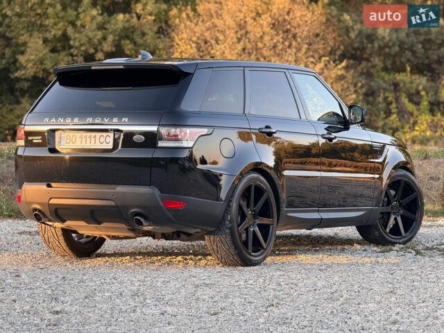 Чорний Ленд Ровер Range Rover Sport, об'ємом двигуна 3 л та пробігом 169 тис. км за 28500 $, фото 13 на Automoto.ua