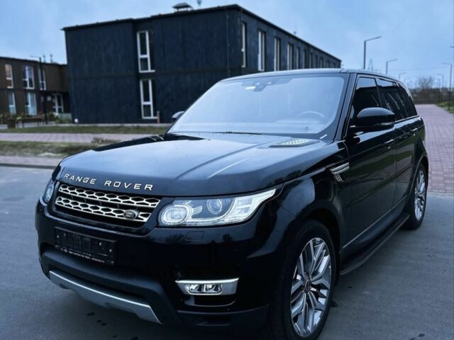 Черный Ленд Ровер Рендж Ровер Спорт, объемом двигателя 3 л и пробегом 95 тыс. км за 33500 $, фото 1 на Automoto.ua