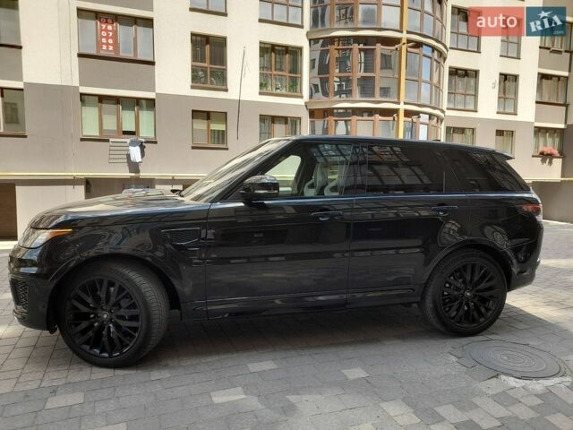 Чорний Ленд Ровер Range Rover Sport, об'ємом двигуна 5 л та пробігом 144 тис. км за 36999 $, фото 2 на Automoto.ua