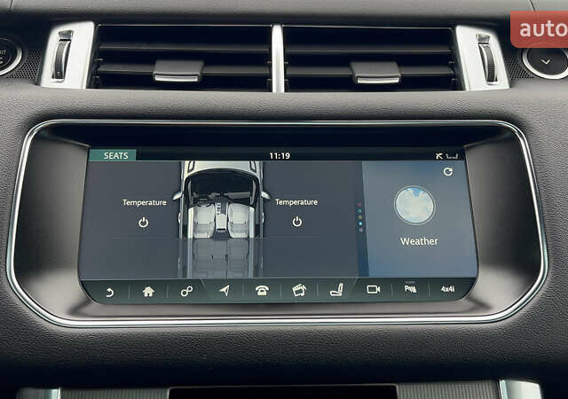 Чорний Ленд Ровер Range Rover Sport, об'ємом двигуна 3 л та пробігом 143 тис. км за 35500 $, фото 46 на Automoto.ua