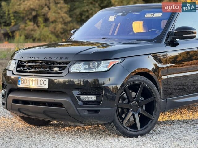 Чорний Ленд Ровер Range Rover Sport, об'ємом двигуна 3 л та пробігом 169 тис. км за 28500 $, фото 8 на Automoto.ua