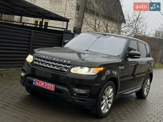 Черный Ленд Ровер Рендж Ровер Спорт, объемом двигателя 2.99 л и пробегом 199 тыс. км за 29500 $, фото 2 на Automoto.ua
