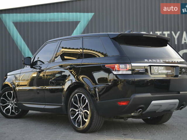 Черный Ленд Ровер Рендж Ровер Спорт, объемом двигателя 2.99 л и пробегом 143 тыс. км за 44000 $, фото 10 на Automoto.ua