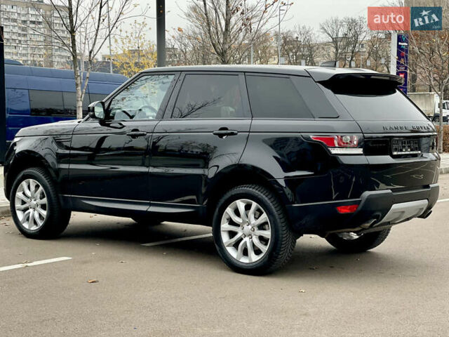Чорний Ленд Ровер Range Rover Sport, об'ємом двигуна 3 л та пробігом 143 тис. км за 35500 $, фото 10 на Automoto.ua