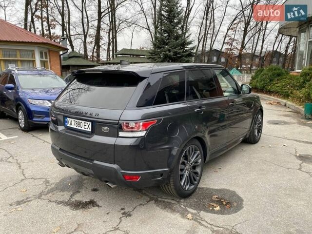 Черный Ленд Ровер Рендж Ровер Спорт, объемом двигателя 3 л и пробегом 90 тыс. км за 32000 $, фото 5 на Automoto.ua