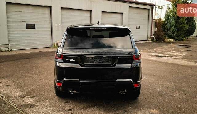 Чорний Ленд Ровер Range Rover Sport, об'ємом двигуна 2.99 л та пробігом 193 тис. км за 33700 $, фото 7 на Automoto.ua
