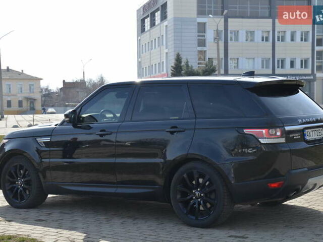 Чорний Ленд Ровер Range Rover Sport, об'ємом двигуна 3 л та пробігом 81 тис. км за 36000 $, фото 12 на Automoto.ua
