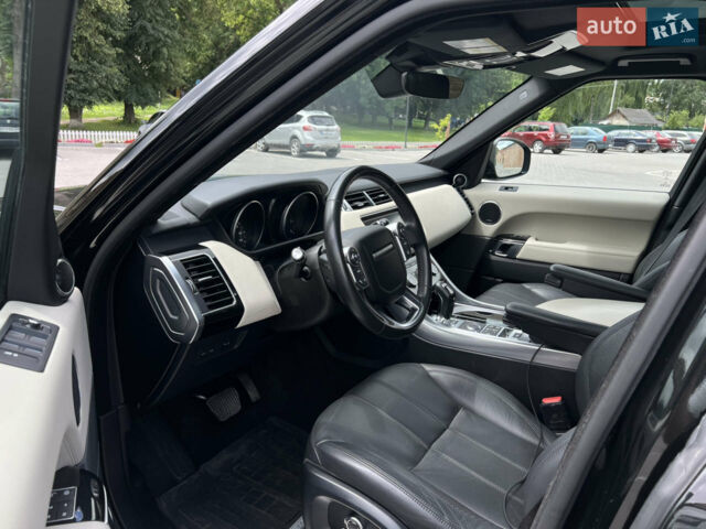 Чорний Ленд Ровер Range Rover Sport, об'ємом двигуна 2.99 л та пробігом 79 тис. км за 39900 $, фото 13 на Automoto.ua