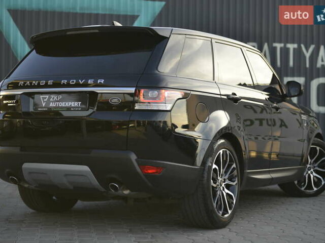 Черный Ленд Ровер Рендж Ровер Спорт, объемом двигателя 2.99 л и пробегом 143 тыс. км за 44000 $, фото 17 на Automoto.ua