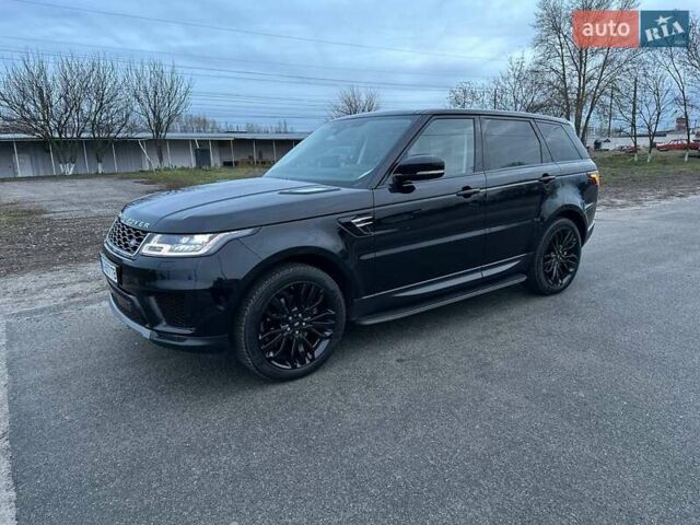 Чорний Ленд Ровер Range Rover Sport, об'ємом двигуна 2 л та пробігом 72 тис. км за 43000 $, фото 2 на Automoto.ua