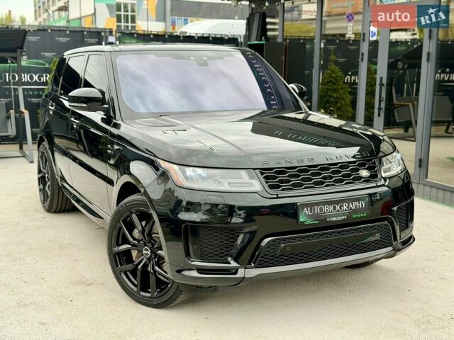 Чорний Ленд Ровер Range Rover Sport, об'ємом двигуна 3 л та пробігом 130 тис. км за 34900 $, фото 14 на Automoto.ua