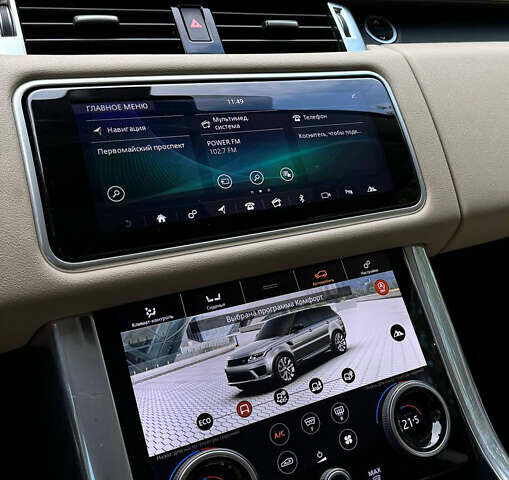 Черный Ленд Ровер Рендж Ровер Спорт, объемом двигателя 2 л и пробегом 99 тыс. км за 46800 $, фото 13 на Automoto.ua