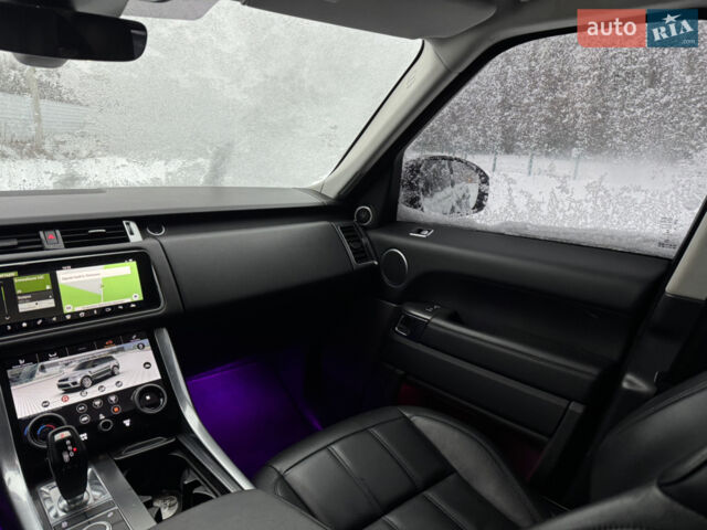 Чорний Ленд Ровер Range Rover Sport, об'ємом двигуна 2 л та пробігом 98 тис. км за 40000 $, фото 15 на Automoto.ua