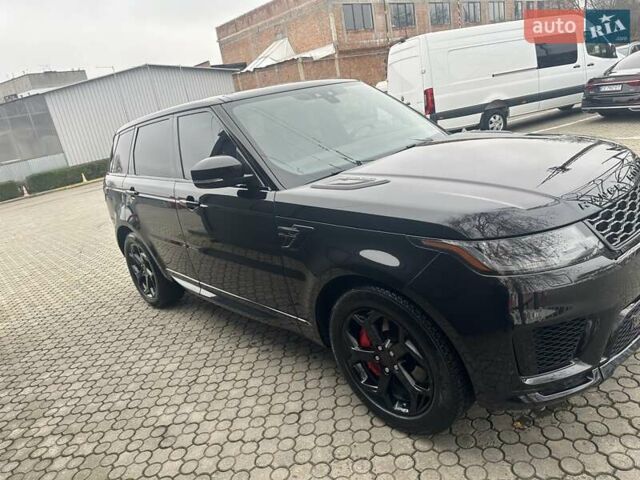 Черный Ленд Ровер Рендж Ровер Спорт, объемом двигателя 3 л и пробегом 123 тыс. км за 42500 $, фото 7 на Automoto.ua