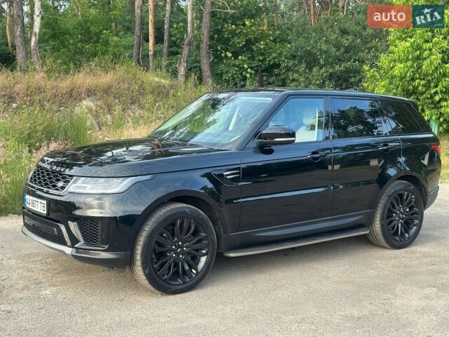 Чорний Ленд Ровер Range Rover Sport, об'ємом двигуна 2 л та пробігом 72 тис. км за 40000 $, фото 1 на Automoto.ua
