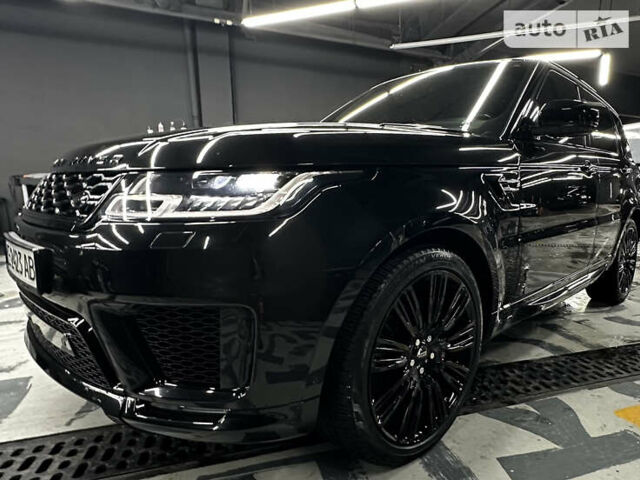 Чорний Ленд Ровер Range Rover Sport, об'ємом двигуна 3 л та пробігом 86 тис. км за 69000 $, фото 3 на Automoto.ua