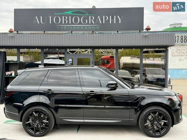 Чорний Ленд Ровер Range Rover Sport, об'ємом двигуна 3 л та пробігом 130 тис. км за 34900 $, фото 5 на Automoto.ua