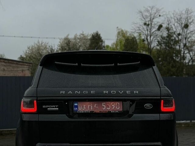 Чорний Ленд Ровер Range Rover Sport, об'ємом двигуна 5 л та пробігом 37 тис. км за 46000 $, фото 20 на Automoto.ua