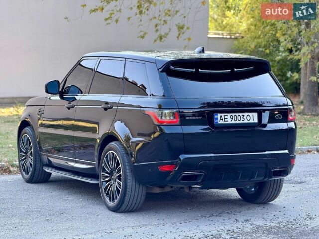 Чорний Ленд Ровер Range Rover Sport, об'ємом двигуна 3 л та пробігом 78 тис. км за 43000 $, фото 7 на Automoto.ua