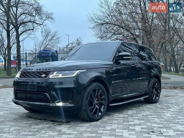Черный Ленд Ровер Рендж Ровер Спорт, объемом двигателя 2.99 л и пробегом 321 тыс. км за 45500 $, фото 6 на Automoto.ua