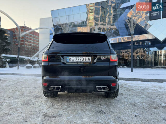 Черный Ленд Ровер Рендж Ровер Спорт, объемом двигателя 5 л и пробегом 65 тыс. км за 74900 $, фото 6 на Automoto.ua