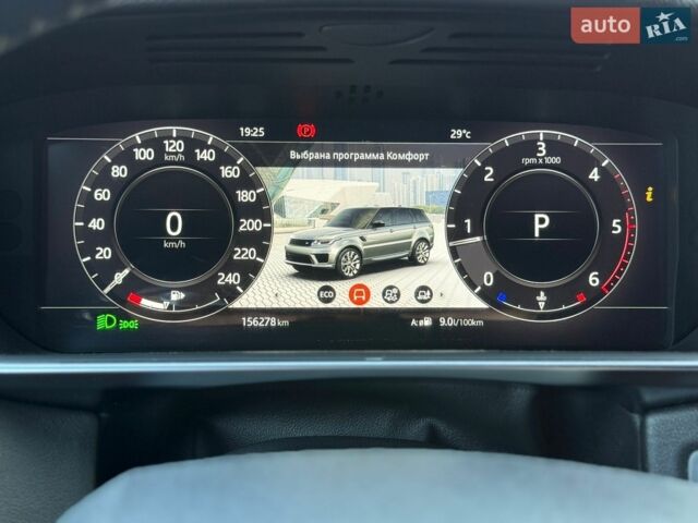 Чорний Ленд Ровер Range Rover Sport, об'ємом двигуна 2.99 л та пробігом 156 тис. км за 34700 $, фото 43 на Automoto.ua