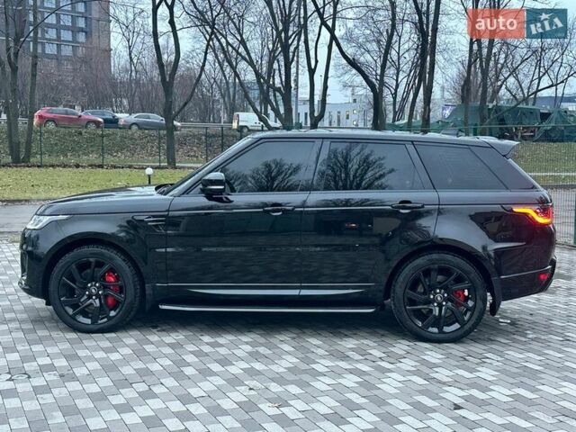 Черный Ленд Ровер Рендж Ровер Спорт, объемом двигателя 2.99 л и пробегом 321 тыс. км за 45500 $, фото 12 на Automoto.ua