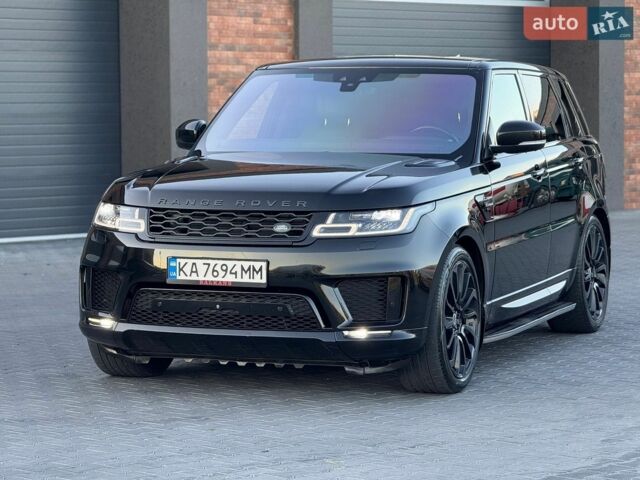 Чорний Ленд Ровер Range Rover Sport, об'ємом двигуна 2.99 л та пробігом 156 тис. км за 34700 $, фото 16 на Automoto.ua