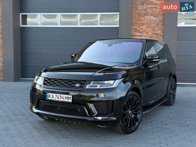 Чорний Ленд Ровер Range Rover Sport, об'ємом двигуна 2.99 л та пробігом 156 тис. км за 34700 $, фото 5 на Automoto.ua
