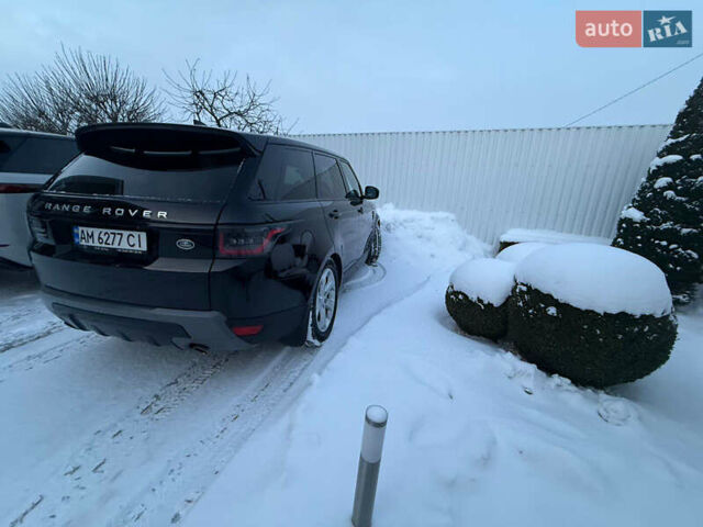 Черный Ленд Ровер Рендж Ровер Спорт, объемом двигателя 2 л и пробегом 135 тыс. км за 45000 $, фото 2 на Automoto.ua