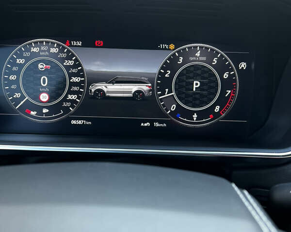 Черный Ленд Ровер Рендж Ровер Спорт, объемом двигателя 5 л и пробегом 65 тыс. км за 74900 $, фото 14 на Automoto.ua