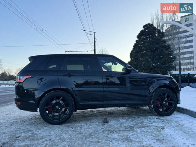 Черный Ленд Ровер Рендж Ровер Спорт, объемом двигателя 5 л и пробегом 65 тыс. км за 74900 $, фото 7 на Automoto.ua