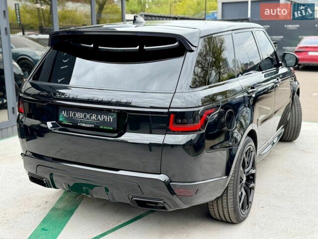 Чорний Ленд Ровер Range Rover Sport, об'ємом двигуна 3 л та пробігом 130 тис. км за 34900 $, фото 20 на Automoto.ua